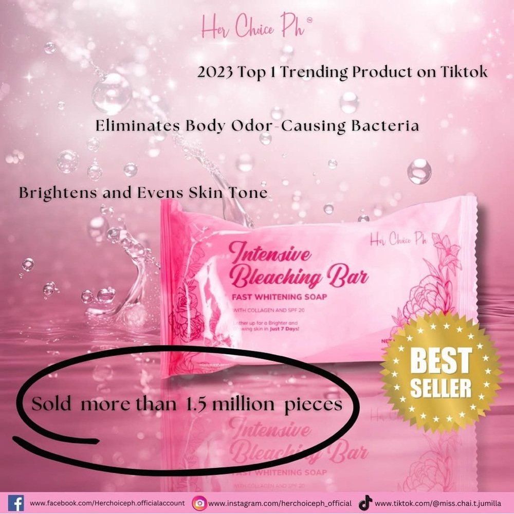 HER Choice Ph INTENSE BLEACHING BAR SOAP. - Picture 15 of 15